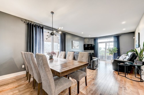 Dining Room - 650 Rue Du Damier-Argenté, La Prairie, QC - Indoor Photo Showing Dining Room