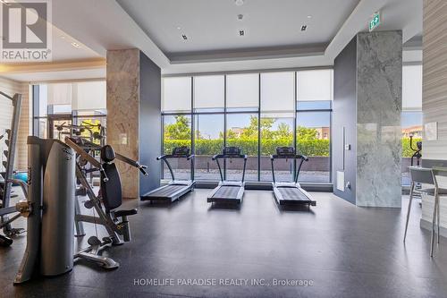 319 - 100 Eagle Rock Way, Vaughan, ON - Indoor Photo Showing Gym Room