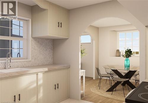 Designer rendering Kitchen/dining - 321 Highland Park, Cambridge, ON 