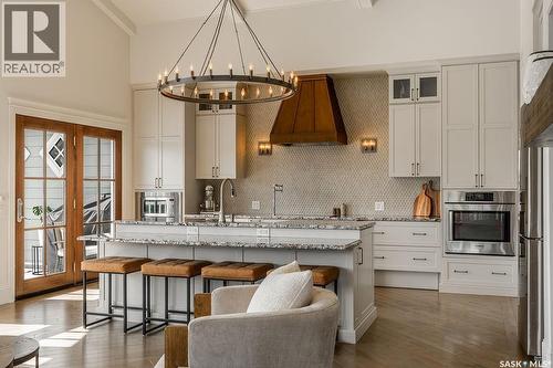 107 Mahabir Crescent, Saskatoon, SK - Indoor Photo Showing Kitchen With Upgraded Kitchen