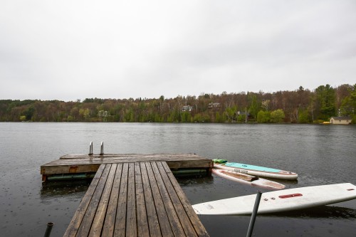 Bord de l'eau - 125 Ch. Des Cèdres, Sainte-Anne-Des-Lacs, QC - Outdoor With Body Of Water With View