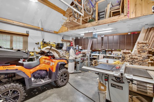 Garage - 1732 Ch. Du Lac-Paquet E., Rivière-Rouge, QC - Indoor Photo Showing Basement