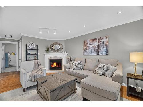 10 O'Flaherty Crescent, Mount Pearl, NL - Indoor Photo Showing Living Room With Fireplace