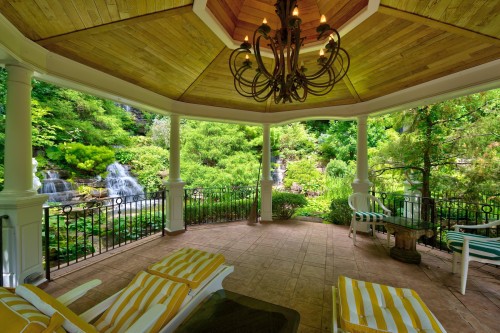 Jardin - 276 Ch. Du Belvédère, Piedmont, QC - Outdoor With Deck Patio Veranda