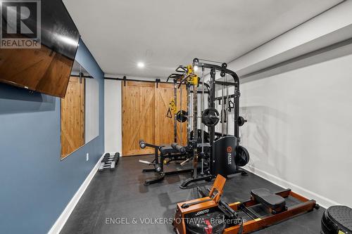 720 Coast Circle, Ottawa, ON - Indoor Photo Showing Gym Room