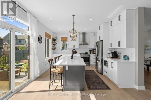 720 Coast Circle, Ottawa, ON - Indoor Photo Showing Kitchen With Stainless Steel Kitchen With Upgraded Kitchen