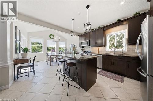 65 Amsterdam Crescent, Guelph, ON - Indoor Photo Showing Kitchen With Stainless Steel Kitchen With Upgraded Kitchen