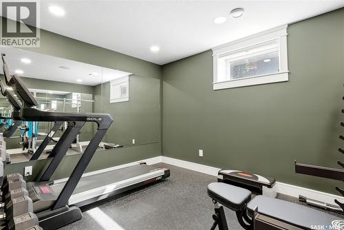 3902 Goldfinch Way, Regina, SK - Indoor Photo Showing Gym Room
