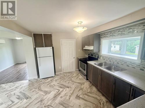 2 Eighteenth Avenue, Grand Falls-Windsor, NL - Indoor Photo Showing Kitchen With Double Sink