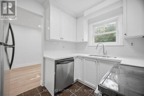 36 Rushley Drive, Toronto, ON - Indoor Photo Showing Kitchen With Double Sink