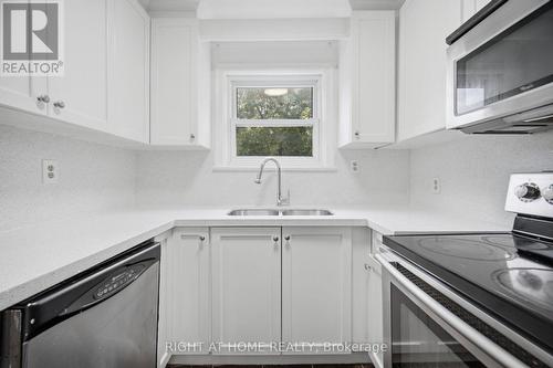36 Rushley Drive, Toronto, ON - Indoor Photo Showing Kitchen With Double Sink