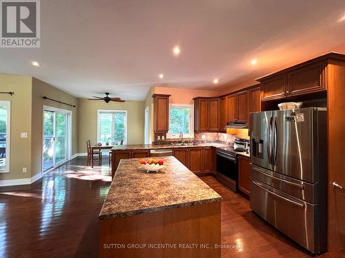 32 Albion Lane, Tiny, ON - Indoor Photo Showing Kitchen With Double Sink