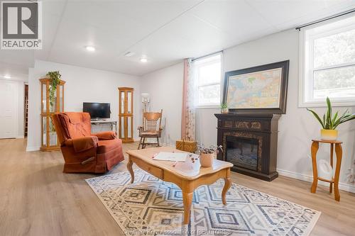 203 Mcintyre Street, Dutton, ON - Indoor Photo Showing Living Room With Fireplace