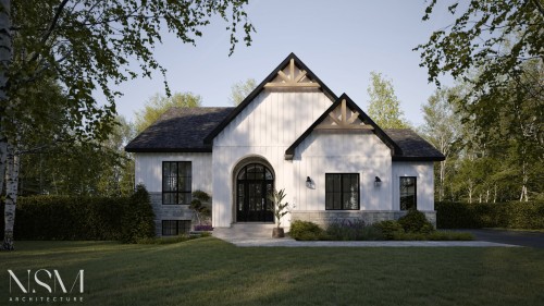 To be built - 2155 Rue Jackrabbit, Sainte-Adèle, QC - Outdoor With Facade