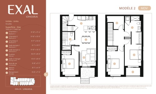 Plan (croquis) - 110-5995 Ch. De Chambly, Longueuil (Le Vieux-Longueuil), QC - Other