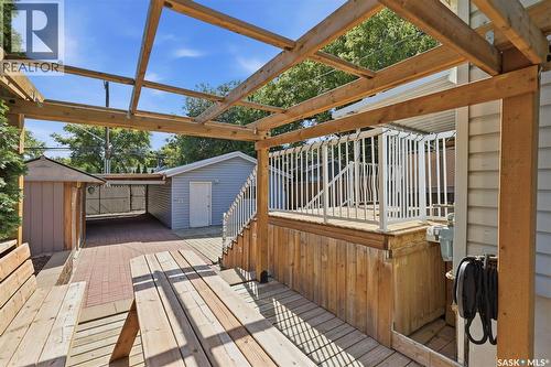 301 29Th Street W, Saskatoon, SK - Outdoor With Deck Patio Veranda With Exterior