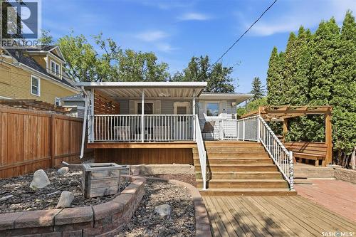 301 29Th Street W, Saskatoon, SK - Outdoor With Deck Patio Veranda With Exterior