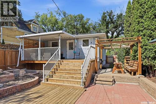 301 29Th Street W, Saskatoon, SK - Outdoor With Deck Patio Veranda With Exterior