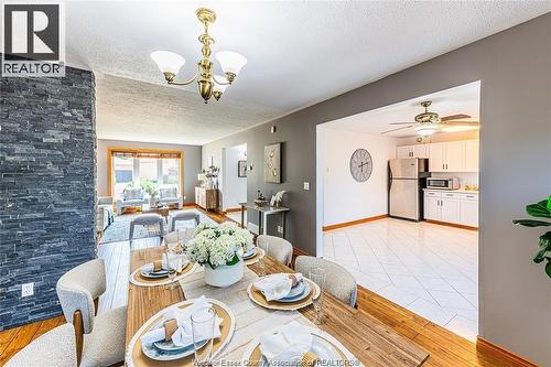 120 Hampton Crescent, Windsor, ON - Indoor Photo Showing Dining Room