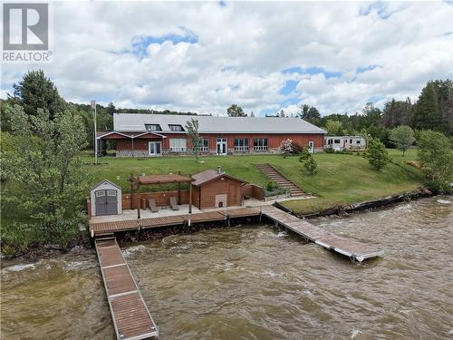 42 Elk'S Club Road, Onaping, ON - Outdoor With Body Of Water
