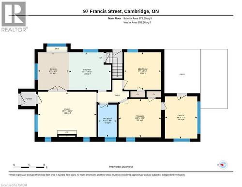 Floor plan - 97 Francis Street, Cambridge, ON - Other