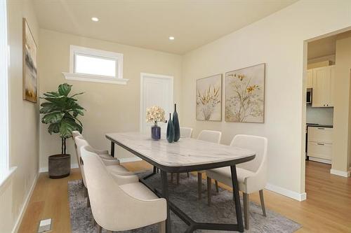 591 Church Ave, Winnipeg, MB - Indoor Photo Showing Dining Room