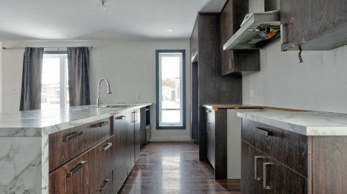 Cuisine - 531 Av. Du Jade, Sainte-Marie, QC - Indoor Photo Showing Kitchen With Upgraded Kitchen
