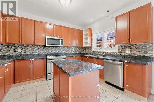 38 Eiffel Boulevard, Brampton, ON - Indoor Photo Showing Kitchen With Double Sink