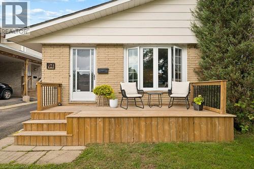 94 Monteagle Crescent, Kitchener, ON - Outdoor With Deck Patio Veranda With Exterior