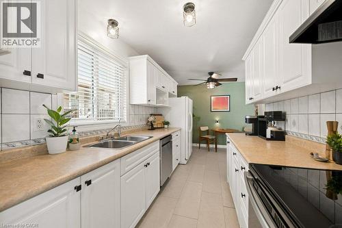 94 Monteagle Crescent, Kitchener, ON - Indoor Photo Showing Kitchen With Double Sink