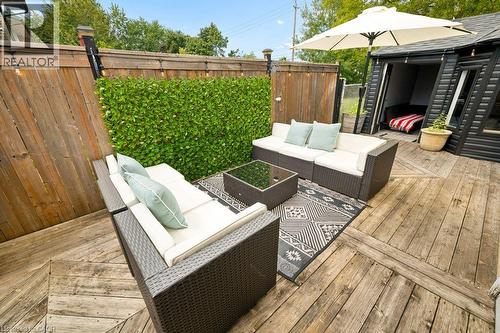 94 Monteagle Crescent, Kitchener, ON - Outdoor With Deck Patio Veranda