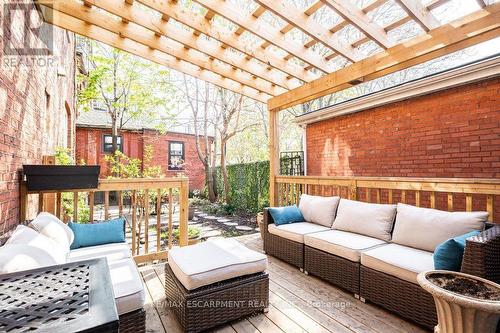 58 Wellington Street S, Hamilton, ON - Outdoor With Deck Patio Veranda With Exterior