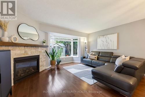 39 Ready Way, Ottawa, ON - Indoor Photo Showing Living Room With Fireplace