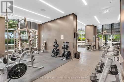 603 - 7 Mabelle Avenue, Toronto, ON - Indoor Photo Showing Gym Room