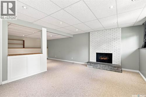 541 Guelph Crescent, Saskatoon, SK - Indoor With Fireplace