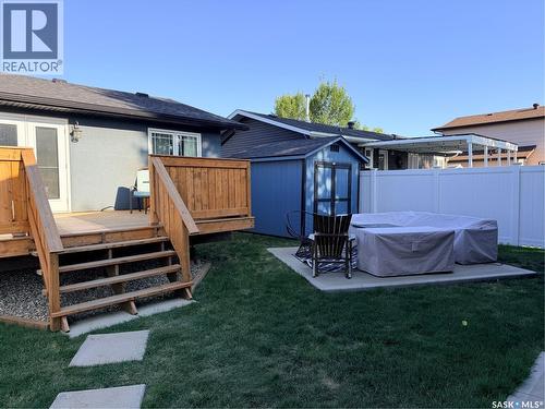 481 Willow Bay, Estevan, SK - Outdoor With Deck Patio Veranda