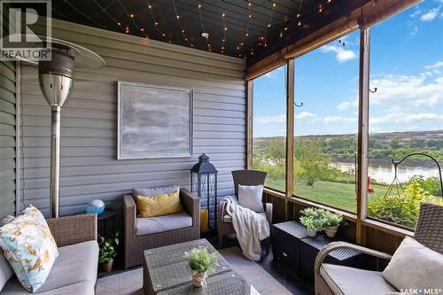 338 Laurier Crescent, North Saskatchewan River, SK - Outdoor With Deck Patio Veranda With Exterior