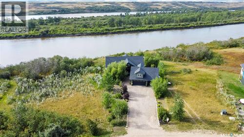 338 Laurier Crescent, North Saskatchewan River, SK - Outdoor With Body Of Water With View
