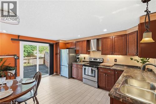 46 Andrews Drive, Drayton, ON - Indoor Photo Showing Kitchen With Double Sink