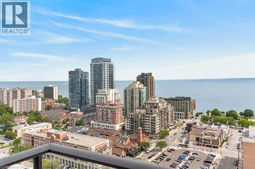 2007 James Street Unit# 2002, Burlington, ON - Outdoor With Body Of Water With View