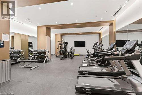 2007 James Street Unit# 2002, Burlington, ON - Indoor Photo Showing Gym Room