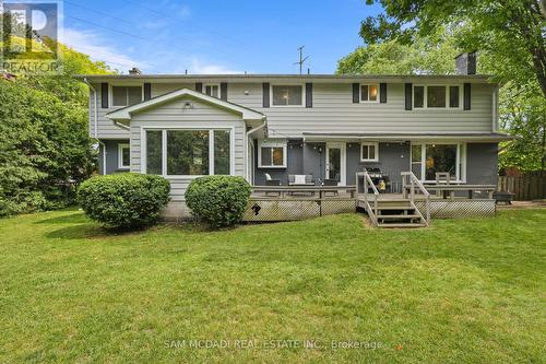 1449 Truscott Drive, Mississauga, ON - Outdoor With Deck Patio Veranda With Facade