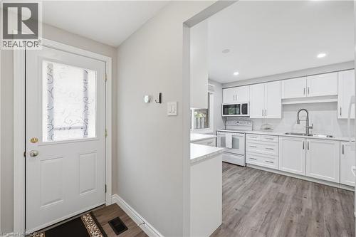 Back door - 25 Flint Drive, Kitchener, ON - Indoor Photo Showing Kitchen