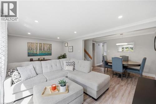 25 Flint Drive, Kitchener, ON - Indoor Photo Showing Living Room