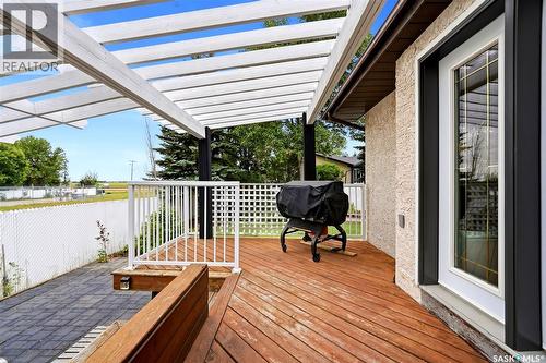 7310 Cribbs Bay, Regina, SK - Outdoor With Deck Patio Veranda With Exterior