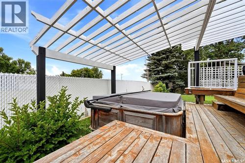 7310 Cribbs Bay, Regina, SK - Outdoor With Deck Patio Veranda With Exterior