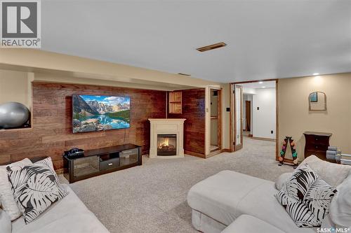 2807 Fleury Street, Regina, SK - Indoor With Fireplace