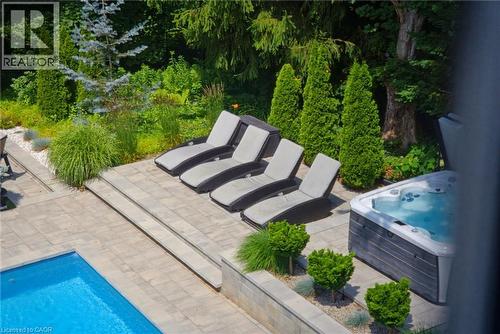 282 Robina Road, Ancaster, ON - Outdoor With In Ground Pool