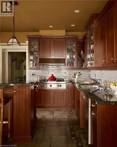 77 Claremont Drive, Hamilton, ON - Indoor Photo Showing Kitchen With Double Sink