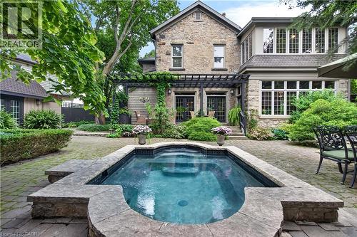77 Claremont Drive, Hamilton, ON - Outdoor With In Ground Pool